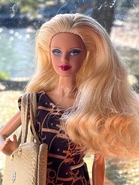 Barbie Doll 2013 Holiday Barbie, blonde #X8271 by Judy Choi